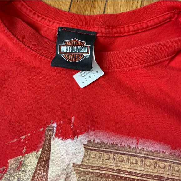 Vintage Harley-Davidson Paris Etoile-France Shirt - Picture 5 of 5